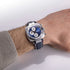 Michel Herbelin Newport Héritage Quartz Chronograph Blue Dial Stainless Steel Watch 42mm (35664AP25X) - Cassim & Co South Africa