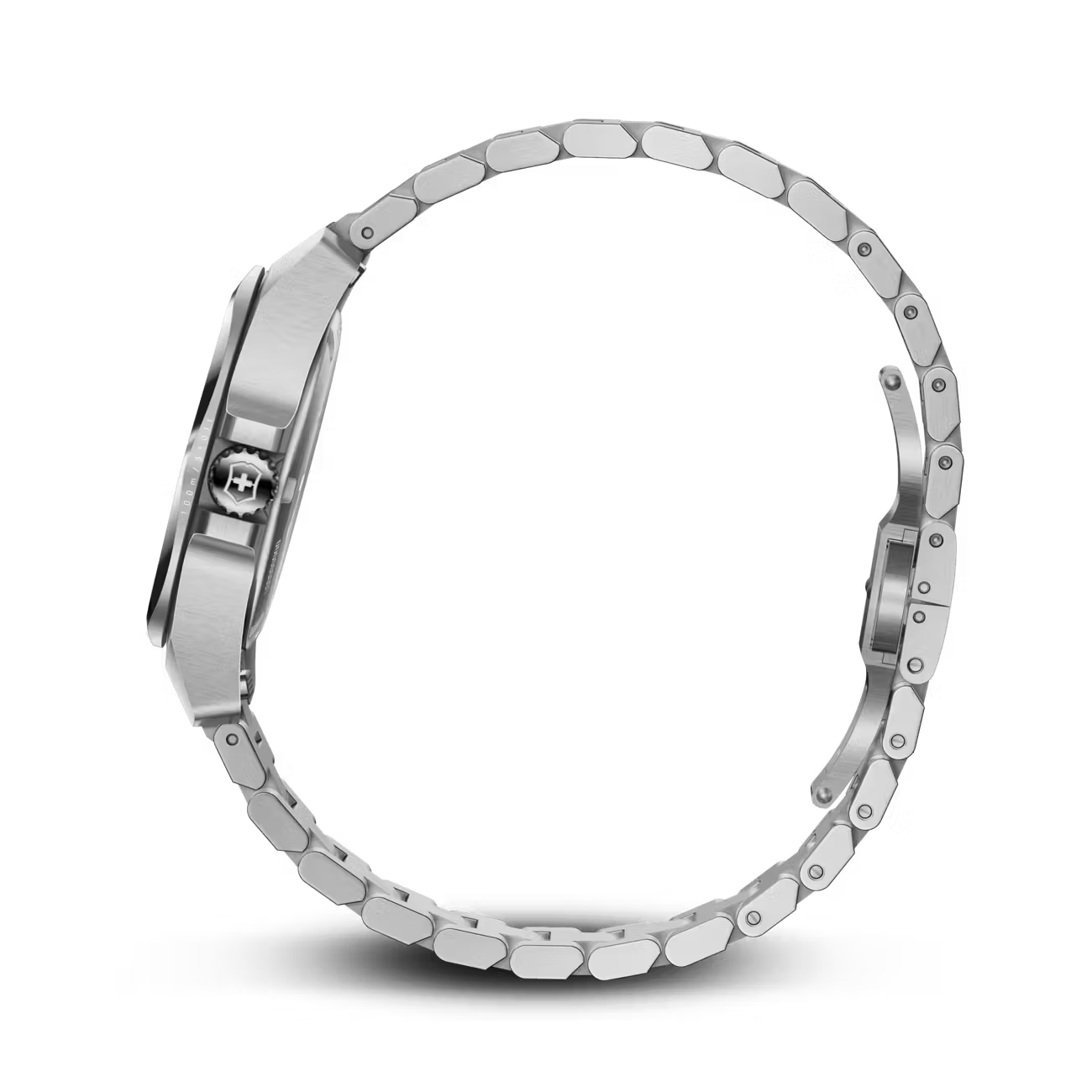 Victorinox INOX 32mm Women's Swiss Quartz Blue Dial Stainless Steel Watch VIC242038 - Cassim & Co South Africa