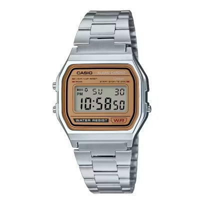 Casio Retro Bronze - A158WEA-9DF