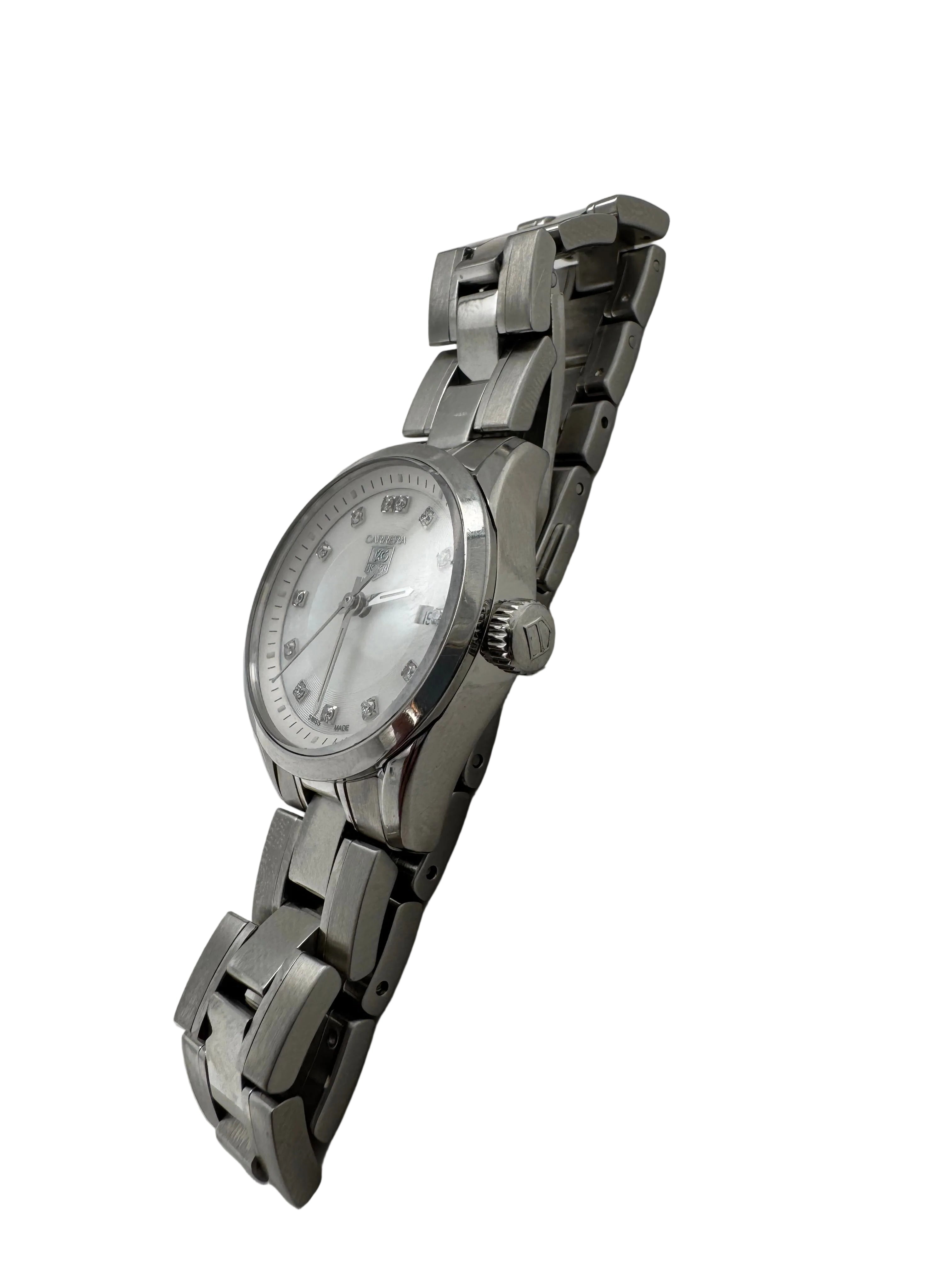Pre-owned Tag Heuer Carrera Diamonds - WV1411 - Cassim & Co South Africa