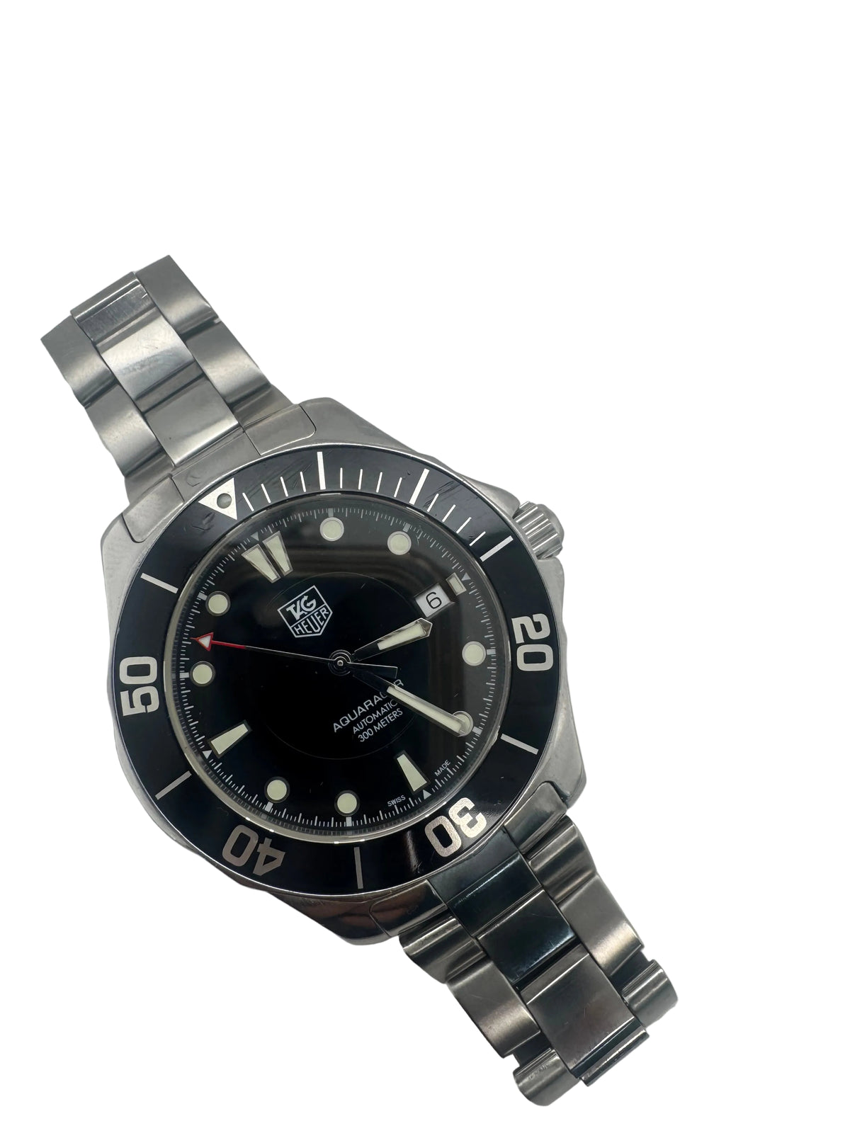 Pre-Owned Tag Heuer Aquaracer Auto-WAB2010 - Cassim & Co South Africa