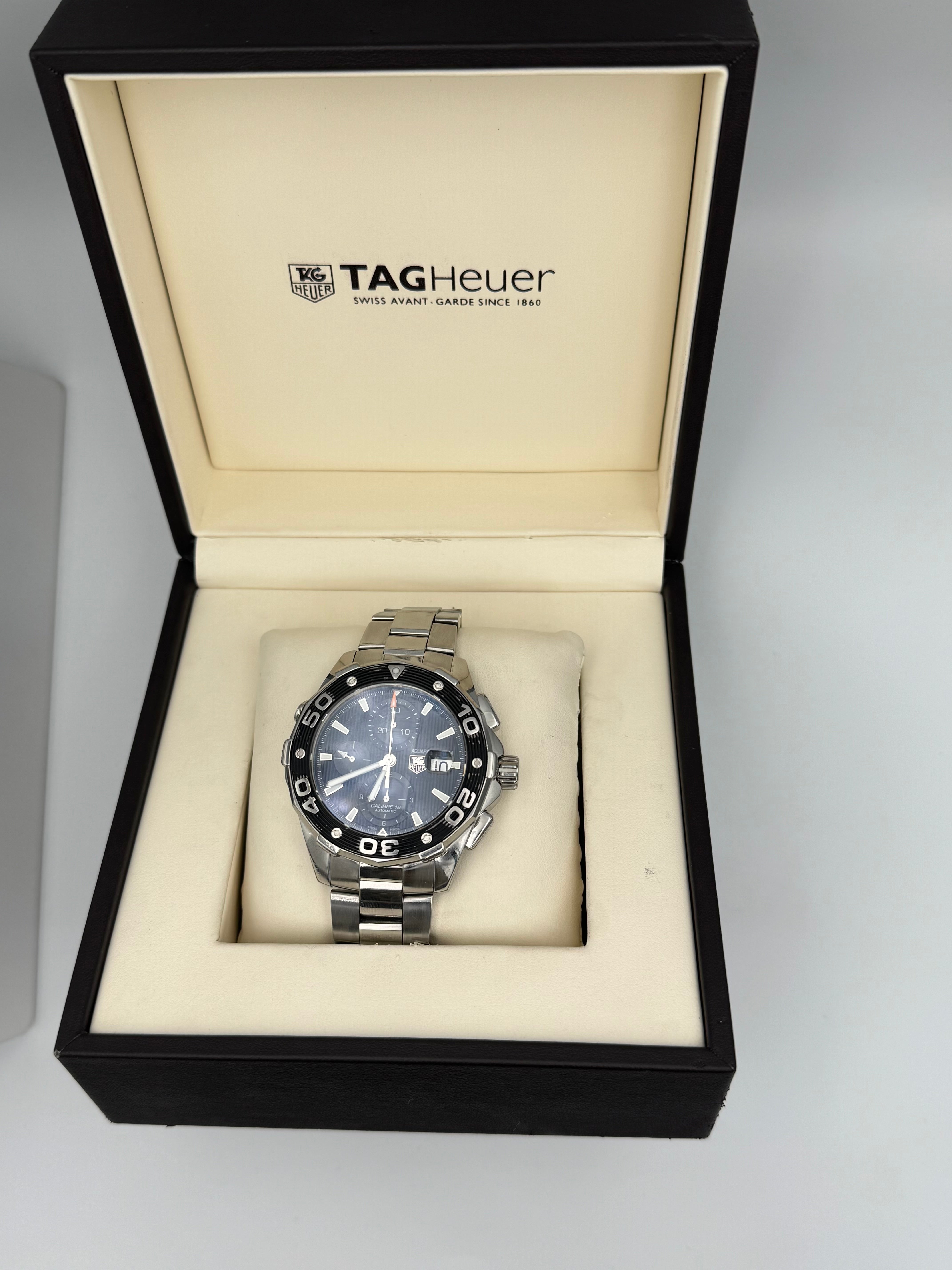 Pre-Owned Tag Heuer Automatic Aquaracer Gents Stainless Steel