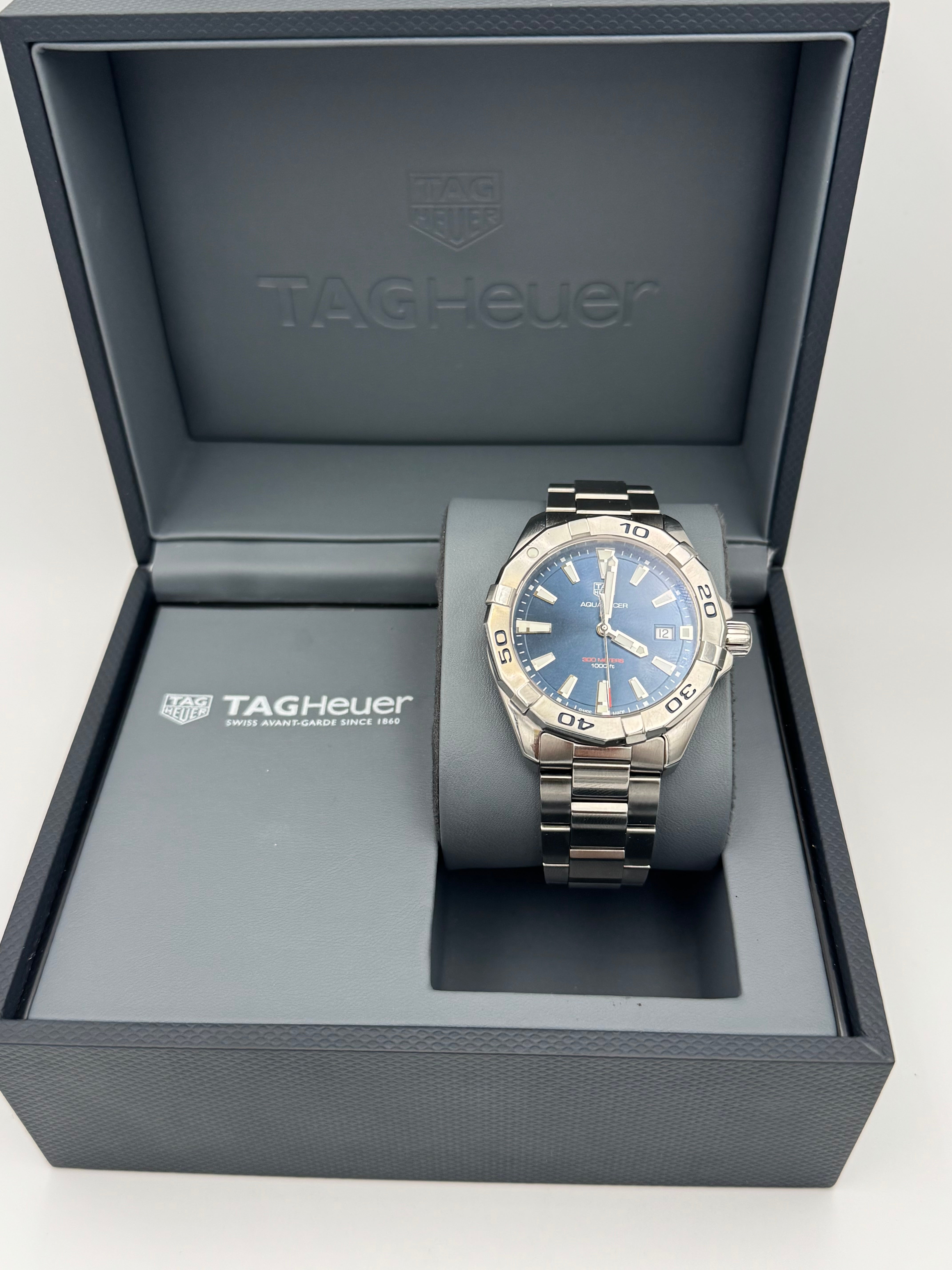 Pre-Owned Tag Heuer Aquaracer Gents Stainless Steel