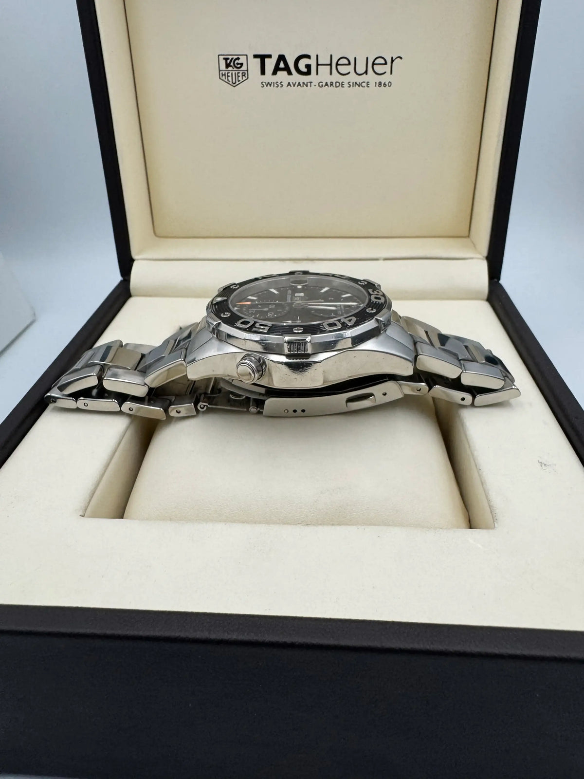 Pre-Owned Tag Heuer Automatic Aquaracer Gents Stainless Steel - Cassim & Co South Africa