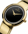 Michel Herbelin M-Band 17082/BP64 — 31mm Black Spinel Two-Tone