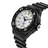 Casio LRW-200H-7E1 Quartz White Dial Diver's Style Black Resin Watch