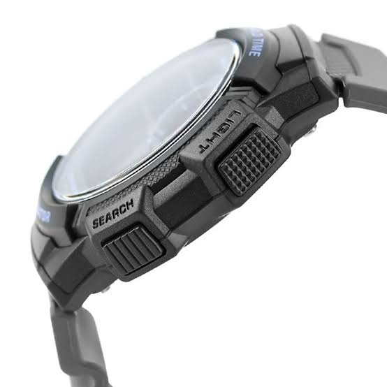 Casio AE-1000W World Time Digital Quartz Grey Resin Watch (AE-1000W-8AVDF)