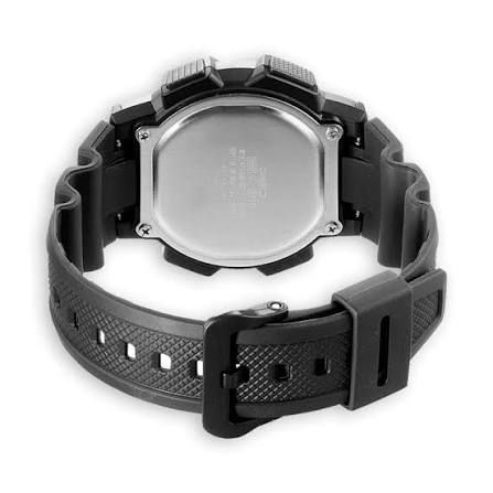 Casio AE-1000W World Time Digital Quartz Grey Resin Watch (AE-1000W-8AVDF)