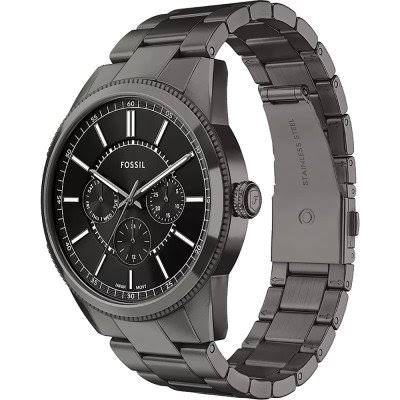 Fossil Pearson Multifunction Quartz Gunmetal Stainless Steel Watch (FS6136)