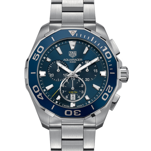 Pre-owned Tag Heuer Aquaracer CAY111B.BA0927