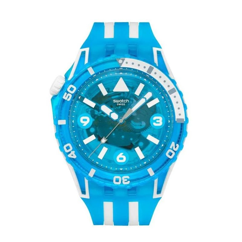 Swatch Blue Fire SSCU09S100