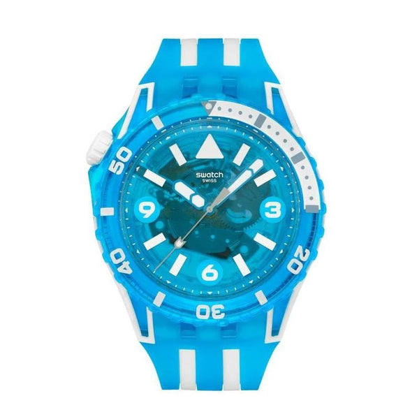 Swatch Blue Fire SSCU09S100