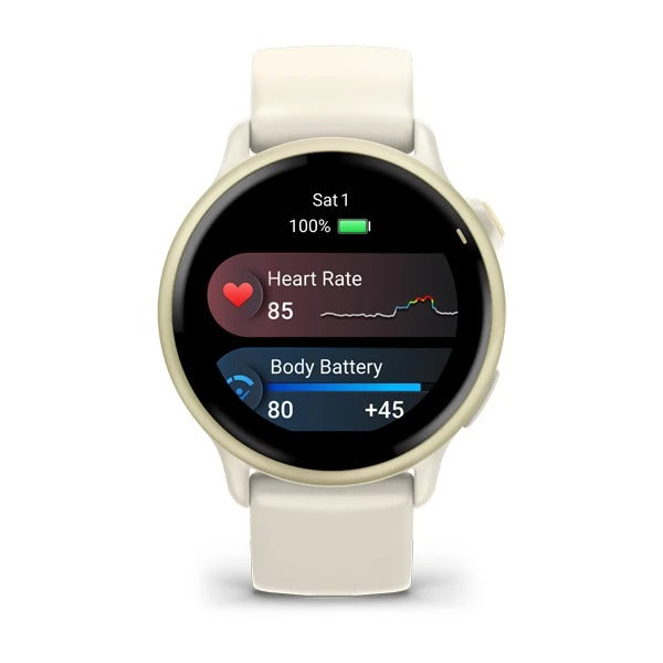 Garmin vívoactive® 6 Lunar Gold with Bone Band 010-02985-01