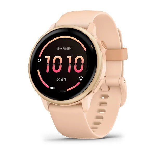 Garmin vívoactive® 6 Metallic Pink Dawn with Pink Dawn Band 010-02985-03