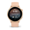 Garmin vívoactive® 6 Metallic Pink Dawn with Pink Dawn Band 010-02985-03