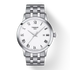Tissot Classic Dream 42mm white dial with Roman numeral markers and date window
