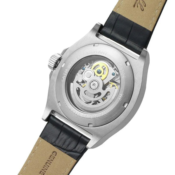 Ingersoll The Orville Automatic Skeleton Dial Stainless Steel Watch (I09306)