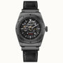 Ingersoll Scovill Automatic I13902 43mm stainless steel case skeleton dial leather strap