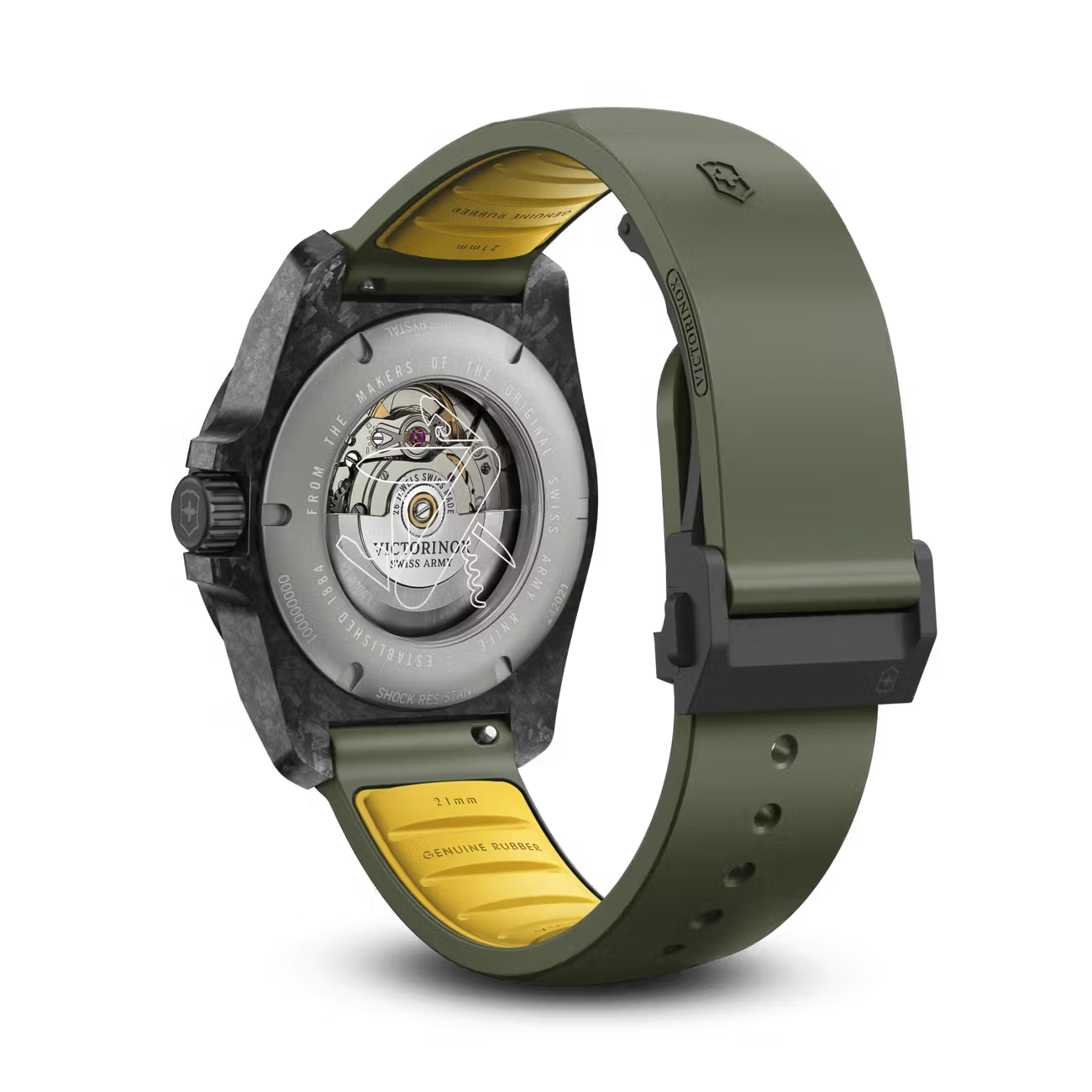 Victorinox I.N.O.X. Carbon automatic men’s watch 41 mm – 242021.1