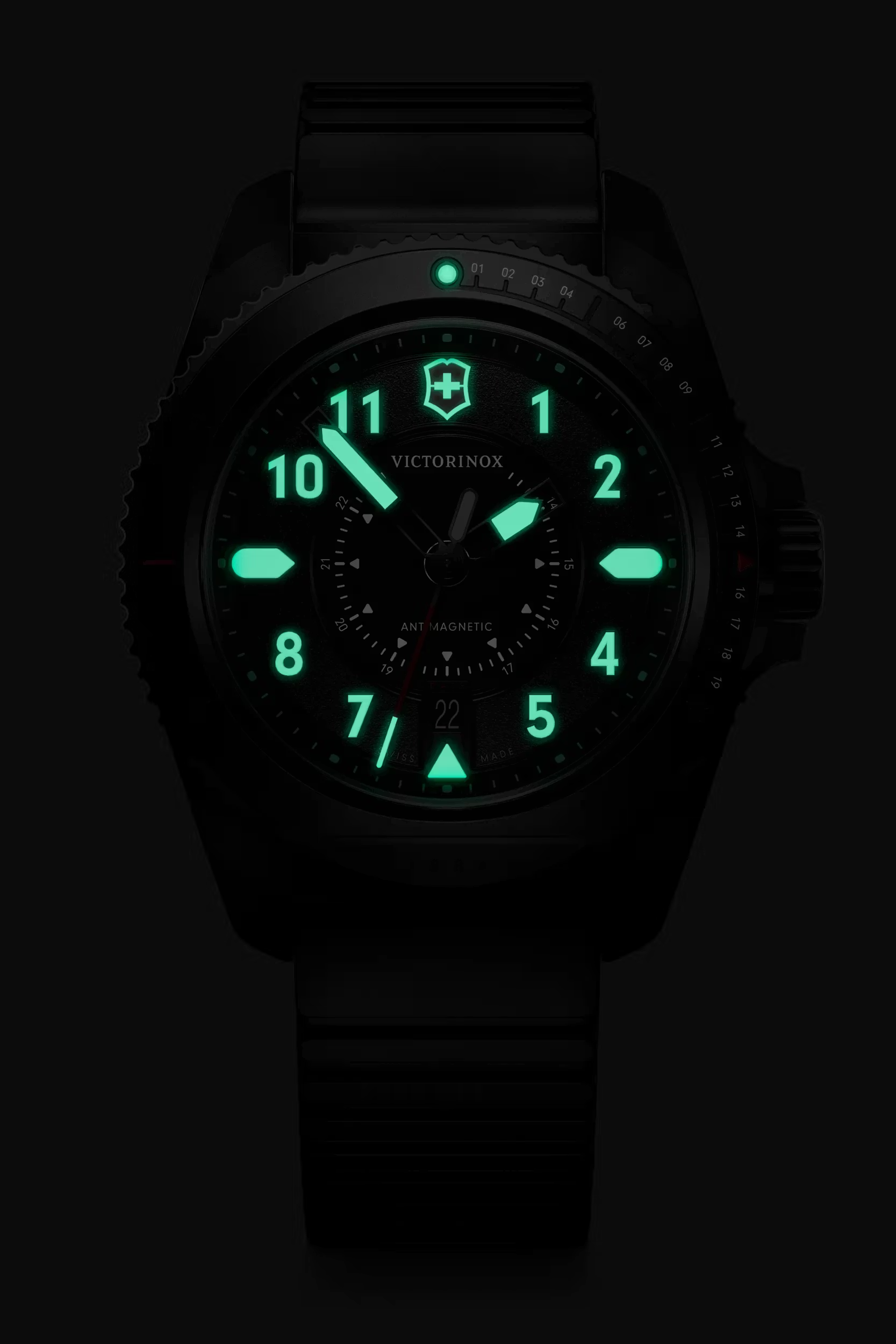 Victorinox Journey 1884 Black PVD Quartz Watch, 43mm Dial VIC241982