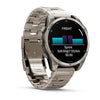 Garmin Fenix® 8 – 47 mm, AMOLED Sapphire, Titanium with Vented titanium bracelet 010-02904-41