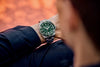 Victorinox Maverick Large 43mm Green Dial Steel Bracelet Watch VIC241934