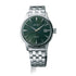Seiko Presage Cocktail Time Automatic Green Sunburst Dial Stainless Steel Watch (SRPE15J1) - Cassim & Co South Africa