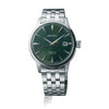Seiko Presage Cocktail Time Automatic Green Sunburst Dial Stainless Steel Watch (SRPE15J1) - Cassim & Co South Africa