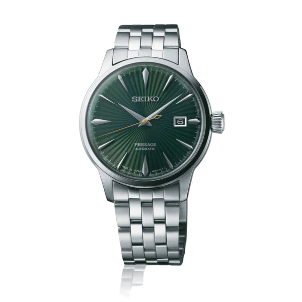 Seiko GTS Presage Green Dial - SRPE15J1 - Cassim & Co South Africa