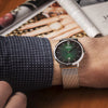 Michel Herbelin City 19515/16NB Green Swiss Quartz Watch