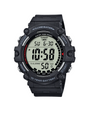 Casio AE-1500WH-1AVDF digital watch front view showing large LCD digits