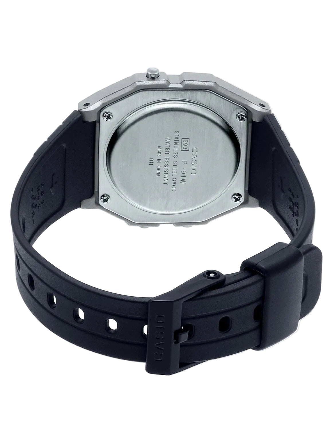 Casio Standard Square Silver - F-91WM-7ADF
