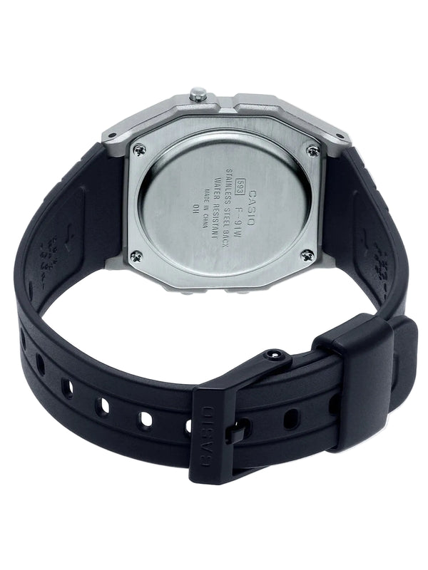 Casio Standard Square Silver - F-91WM-7ADF