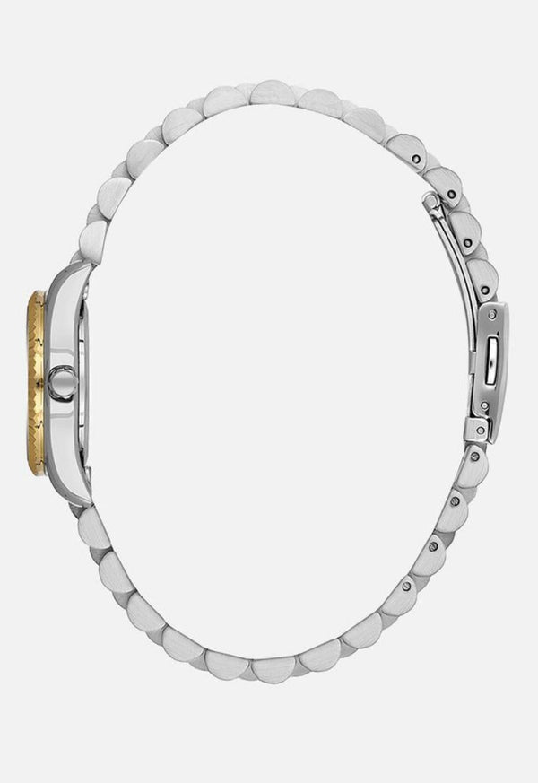 Daniel Klein DK113925-5 Quartz Black Dial Two-Tone Stainless Steel Ladies Watch (DK113925-5) - Cassim & Co South Africa