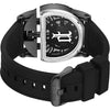 Police Daintree 2.0 Skeleton Quartz Black Dial Silicone Strap Watch (PEWGM0081507) - Cassim & Co South Africa