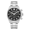 Police Rangy Multifunction Chronograph Black Dial Stainless Steel Watch (PEWJK0021001)