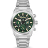 Police Eclipse Quartz Chronograph Green Dial Stainless Steel Watch (PEWJK2226708)