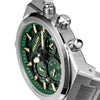 Police Eclipse Quartz Chronograph Green Dial Stainless Steel Watch (PEWJK2226708)