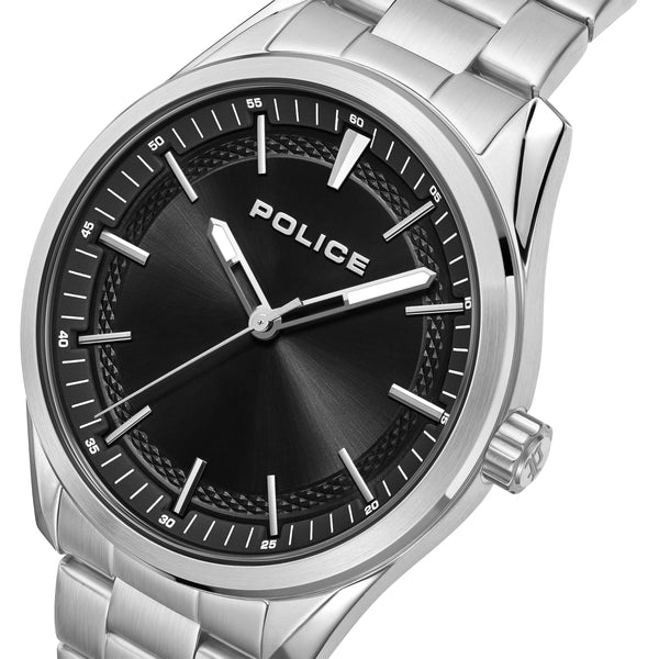 Police Black Dial Stainless Steel - PEWJG0018205 - Cassim & Co South Africa