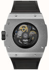 Ingersoll The Play Automatic Skeleton Dial Stainless Steel Watch on Rubber Strap (I15301)