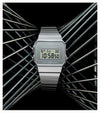 Casio Vintage A700WEV Digital Chronograph Quartz Silver Stainless Steel Watch (A700WEV-7ADF)
