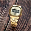 Casio A140WEG-9ADF Vintage Digital Alarm Chronograph Gold Tone Stainless Steel Watch (A140WEG-9A)