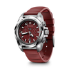 Victorinox I.N.O.X. Chrono 43mm Red Dial Rubber Strap Watch VIC241986 - Cassim & Co South Africa