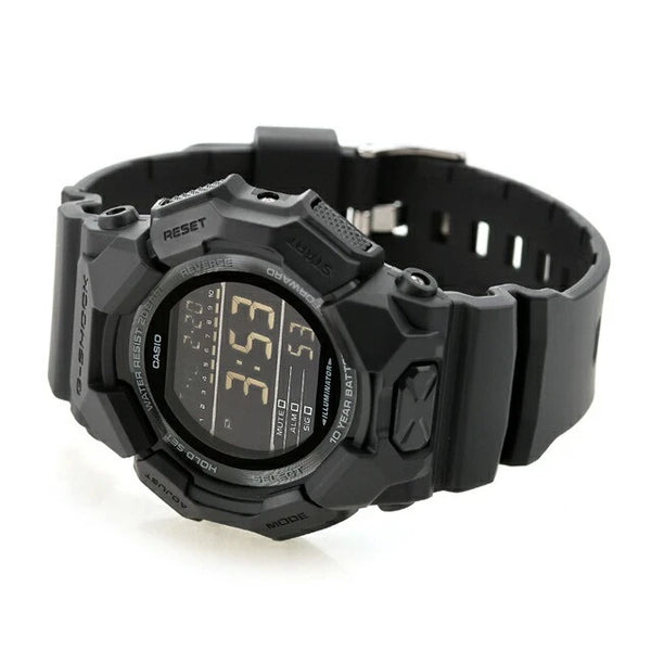 Casio G-Shock GD-010-1A1 Digital Quartz Black Resin 200m Watch (GD-010-1A1DR)