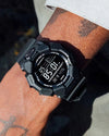 Casio G-Shock GD-010-1A1 Digital Quartz Black Resin 200m Watch (GD-010-1A1DR)