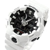 Casio G-Shock GA-700-7ADR Analogue-Digital White Resin Strap Watch (GA-700-7ADR)