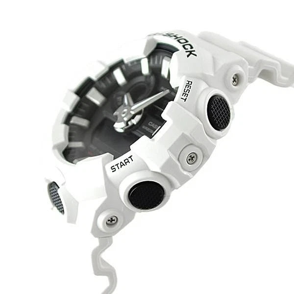 Casio G-Shock GA-700-7ADR Analogue-Digital White Resin Strap Watch (GA-700-7ADR)