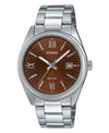 Casio LTP-1302DD-5A Quartz Brown Dial Stainless Steel Watch (LTP-1302DD-5A)