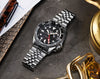 Seiko 5 Sports GMT Automatic Black Dial Stainless Steel Watch (SSK001K1)