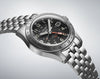 Seiko 5 Sports Field Deploy Automatic GMT Black Dial Stainless Steel Watch (SSK023K1)
